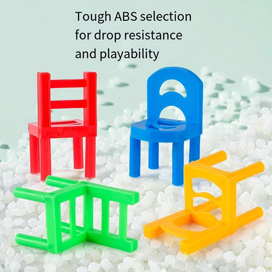 Kids' Stacking Toys Chair Parent Kids Interactive Toy