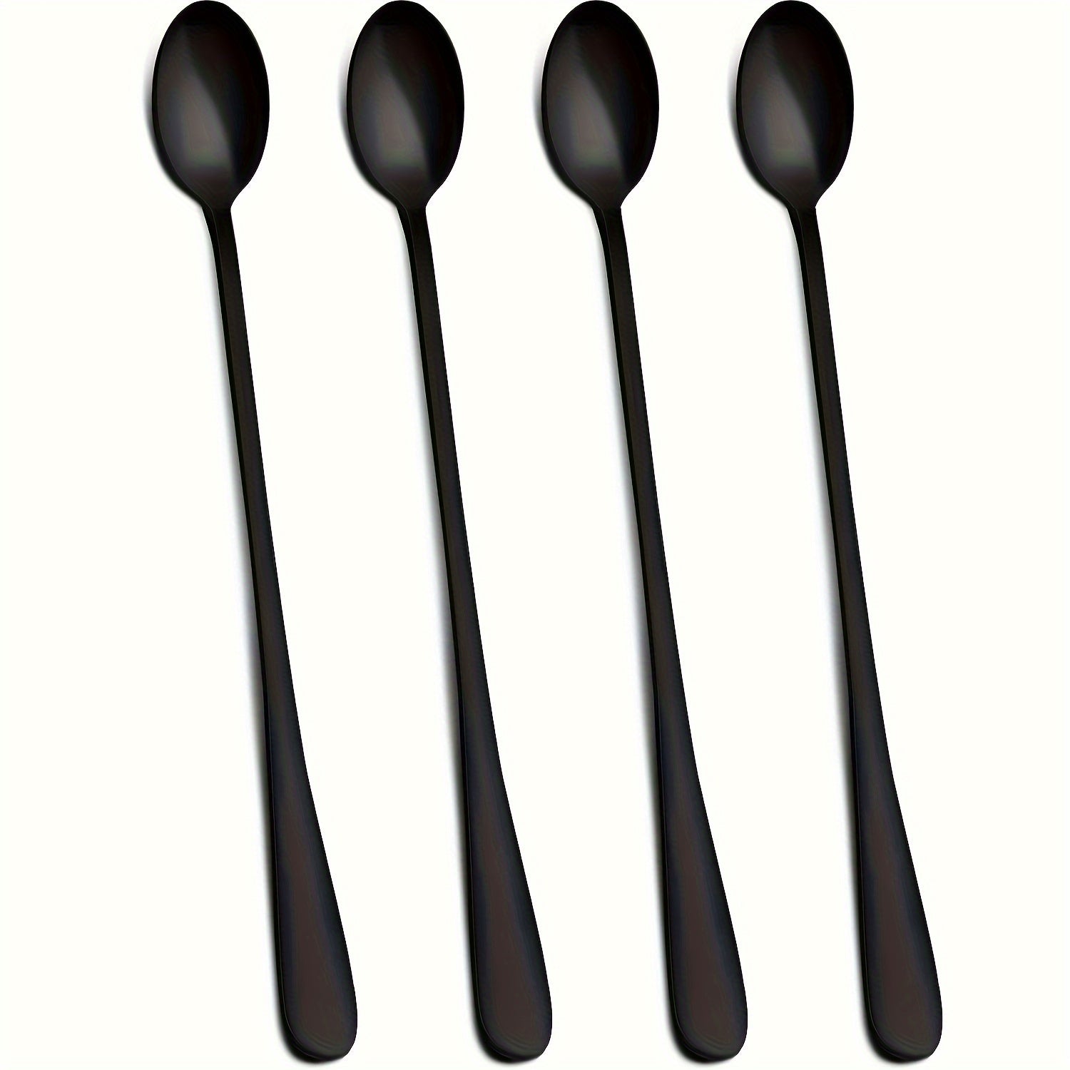 4pcs Stainless Steel Long Handle Ice Scoop and Coffee Spoon