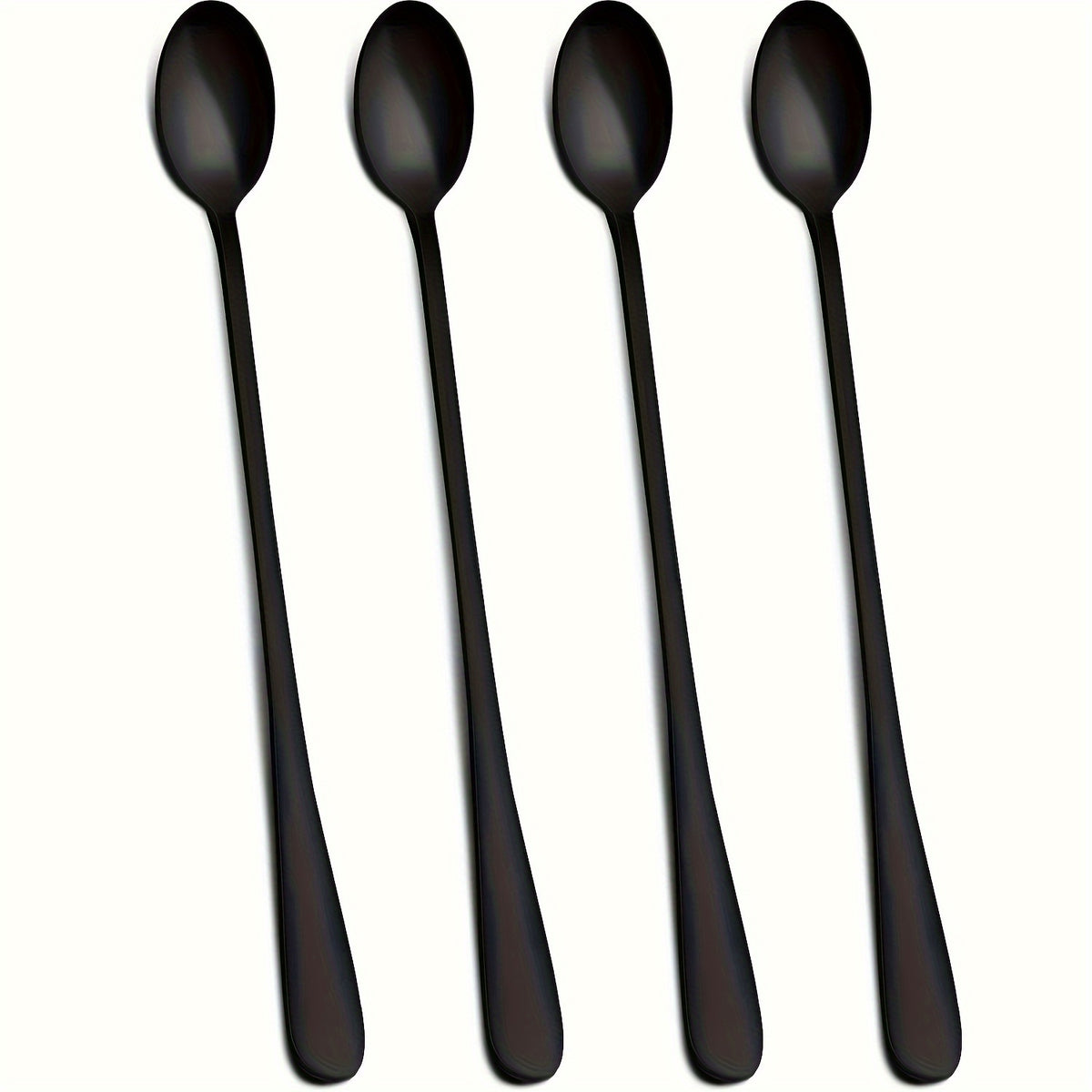 4pcs Stainless Steel Long Handle Ice Scoop and Coffee Spoon