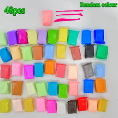 Air Drying Clay 24 48 DIY Modeling Clay Set with Sculpting Tools