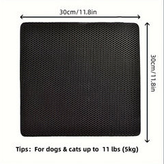 Two-Layer Waterproof Litter Mat for Pets