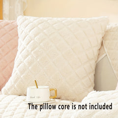Winter Plush Sofa Cover Non-slip Slipcover Thickened Furniture Protector