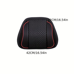 Summer Ice Silk Waist Support & Massage Backrest Pad