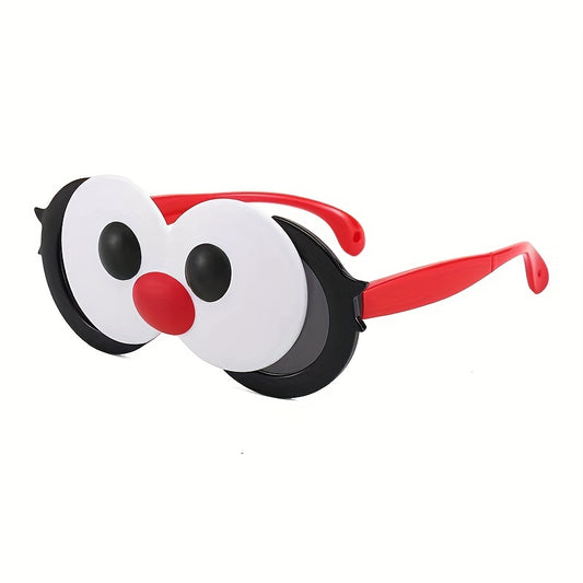 Cartoon Bird Sunglasses Flip Frame Glasses Funny Party Decor