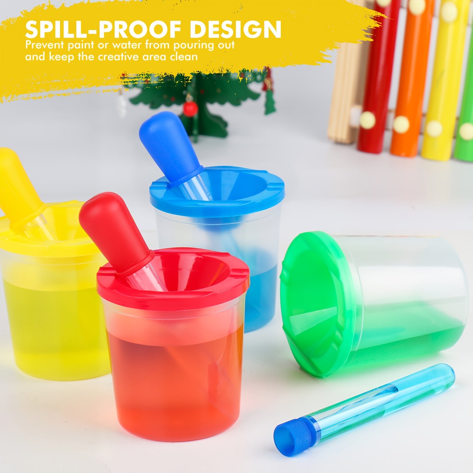 Colorful Science Experiment Kit for Kids with Test Tube Stand