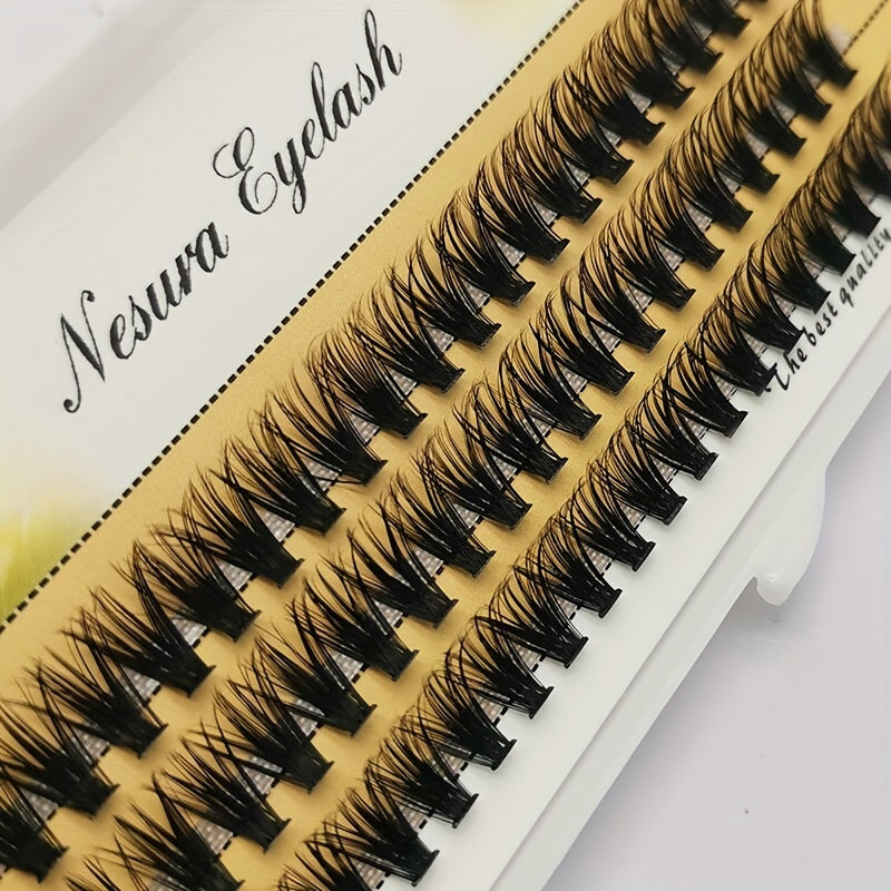 Mikiwilash 60 Bundles 40D Cluster Eyelash Extensions 0 07mm Mink