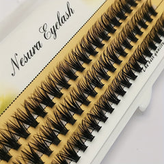 Mikiwilash 60 Bundles 40D Cluster Eyelash Extensions 0 07mm Mink