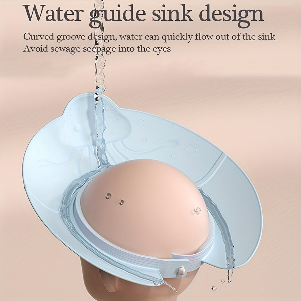 Adjustable Baby Shower Cap Ear Protection Cap