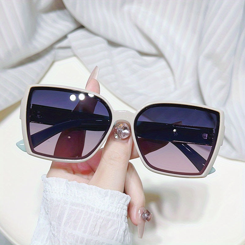 Cat Eye Square Sunglasses Large UV400 Sun Shades