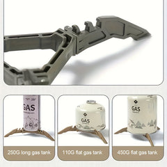 Foldable Gas Tank Holder for Outdoor Stove