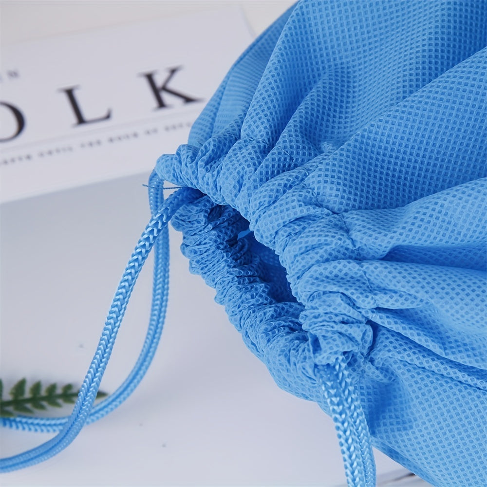Portable Shoes Bag Travel Storage Pouch Drawstring Dust Bags Non Woven Fabric