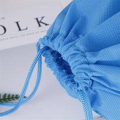Portable Shoes Bag Travel Storage Pouch Drawstring Dust Bags Non Woven Fabric