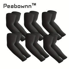 Peabownn Cooling Arm Sleeves UV Protection Compression Moisture Wicking