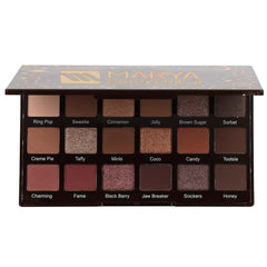 Desert Dusk Eyeshadow Palette 18 Pigmented Matte Glitter Waterproof Makeup