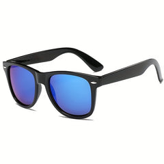 Square Frame Sunglasses Rivet Decor Glasses UV400