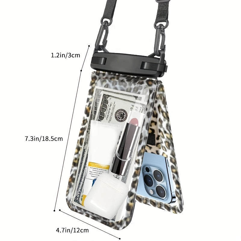 Clear PVC Phone Dry Bag Waterproof Diving Case Touch Screen Pouch