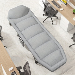 Outdoor Folding Bed Single Lounger Nap Bed For Camping Office