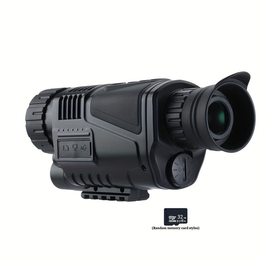 Night Vision Monocular 8x Digital Zoom w/ 32G Memory Card & Storage Bag