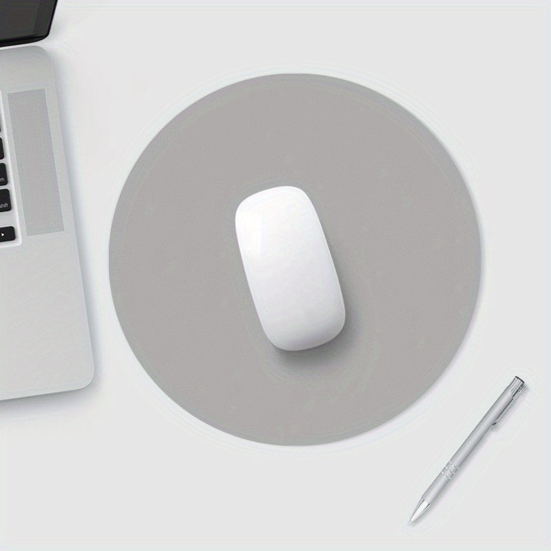 Leather Gaming Mouse Pad Non slip Office Universal Laptop
