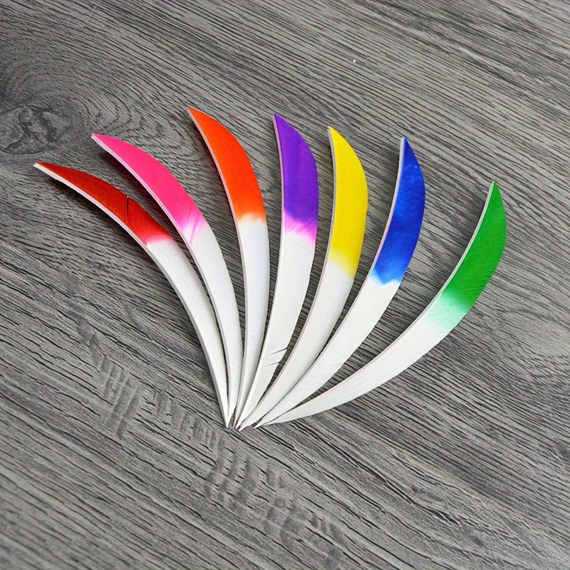 50pcs Feather Arrow Fletching Arrow Vane Archery Accessory
