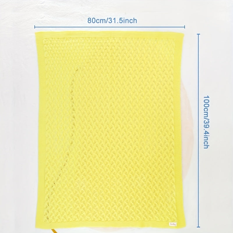 Soft Knitted Baby Blanket for Bed Sofa Camping