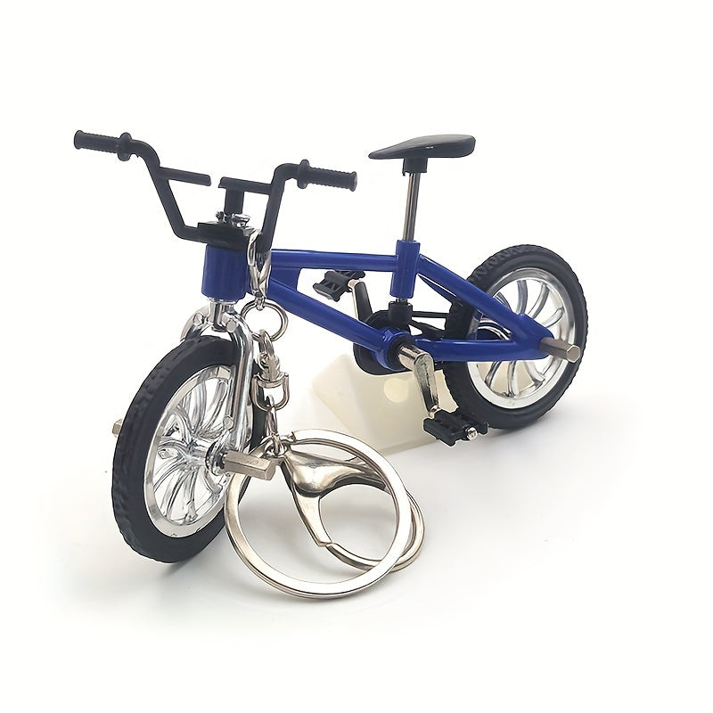 Alloy Bicycle Key Chain Keyring Bag Pendant