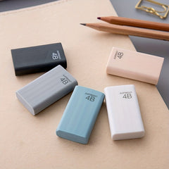 4pcs 4B Pencil Eraser Student Stationery Gift