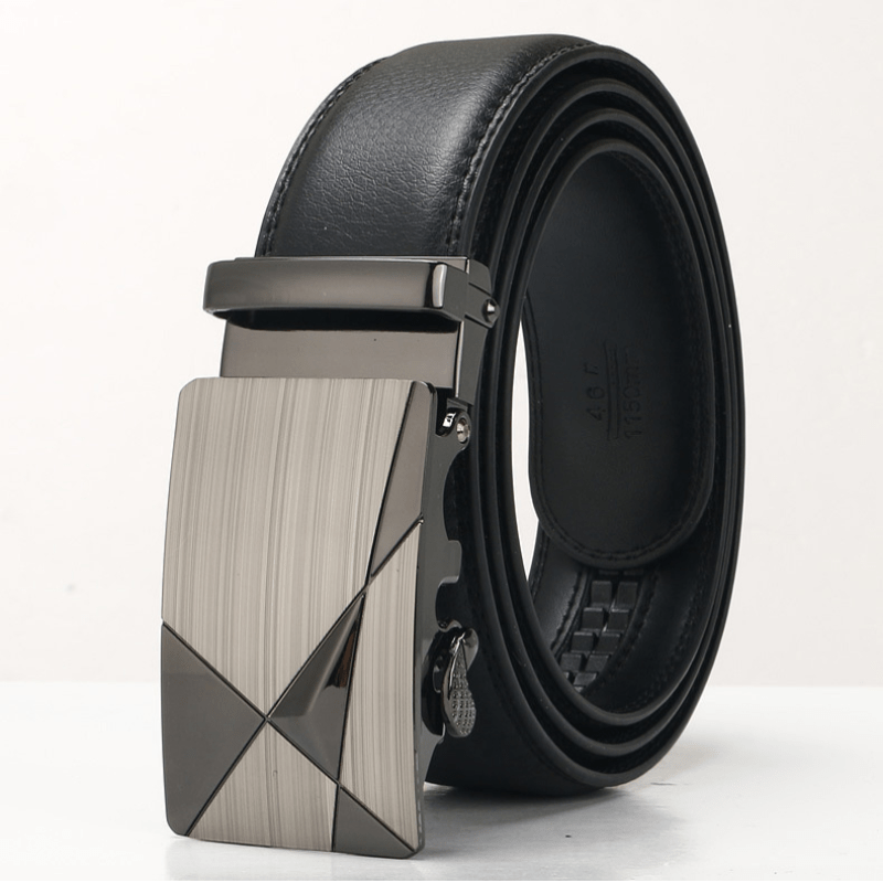 Automatic Alloy Buckle Men's Belt