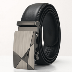 Automatic Alloy Buckle Men's Belt