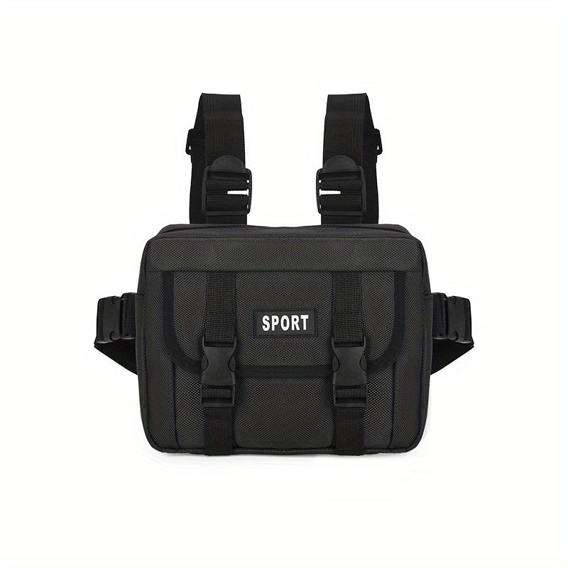 Men's Casual Chest Bag Outdoor Sports Cycling Chest Bag