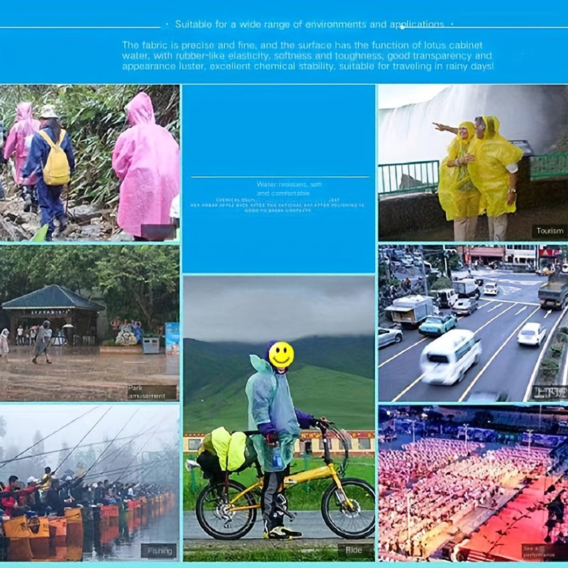 Disposable Raincoats - Stay Dry & Protected Any Weather
