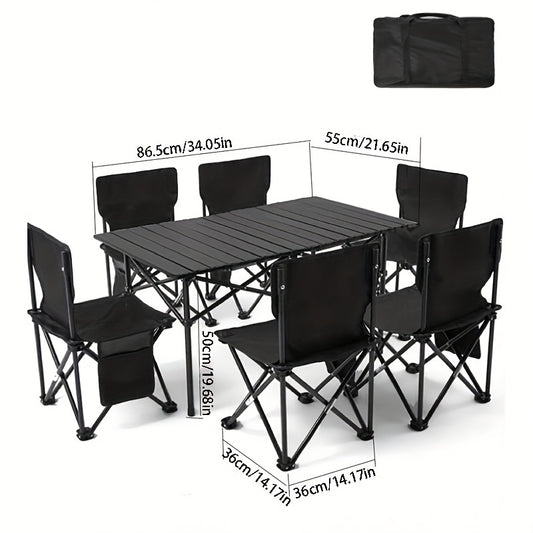 Portable Outdoor Table and Chair Set for Camping Picnic