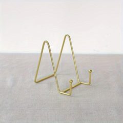 Metal Display Rack for Pictures, Books, Art, Dining Table Decor