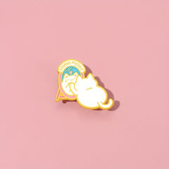 Cat Brooch Mirror Design