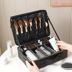 Travel Makeup Train Case Professional Cosmetic Bag Organizer Portable