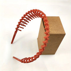 Non Slip Toothed Headband for Face Wash