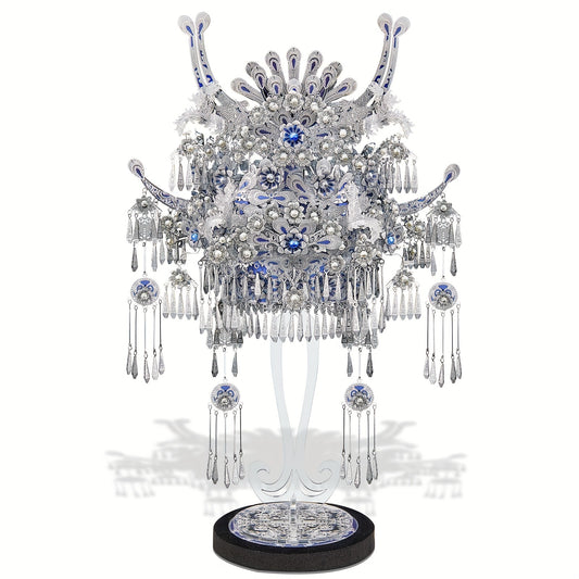 Piececool 3D Miao Ethnic Group Headgear DIY 3D Model Metal Gift
