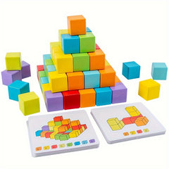 Wooden Sensory Training Geometry Sorting Toy