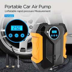 Portable Car Air Compressor LED Pump for Tire Inflation
