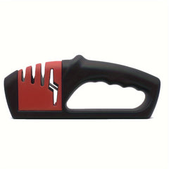 2pcs 4-In-1 Kitchen Scissors Sharpener Outdoor Camping Pocket Survival Tool