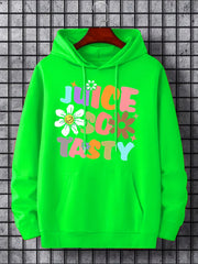 'Los Angeles' Cartoon Print Hoodie for Men