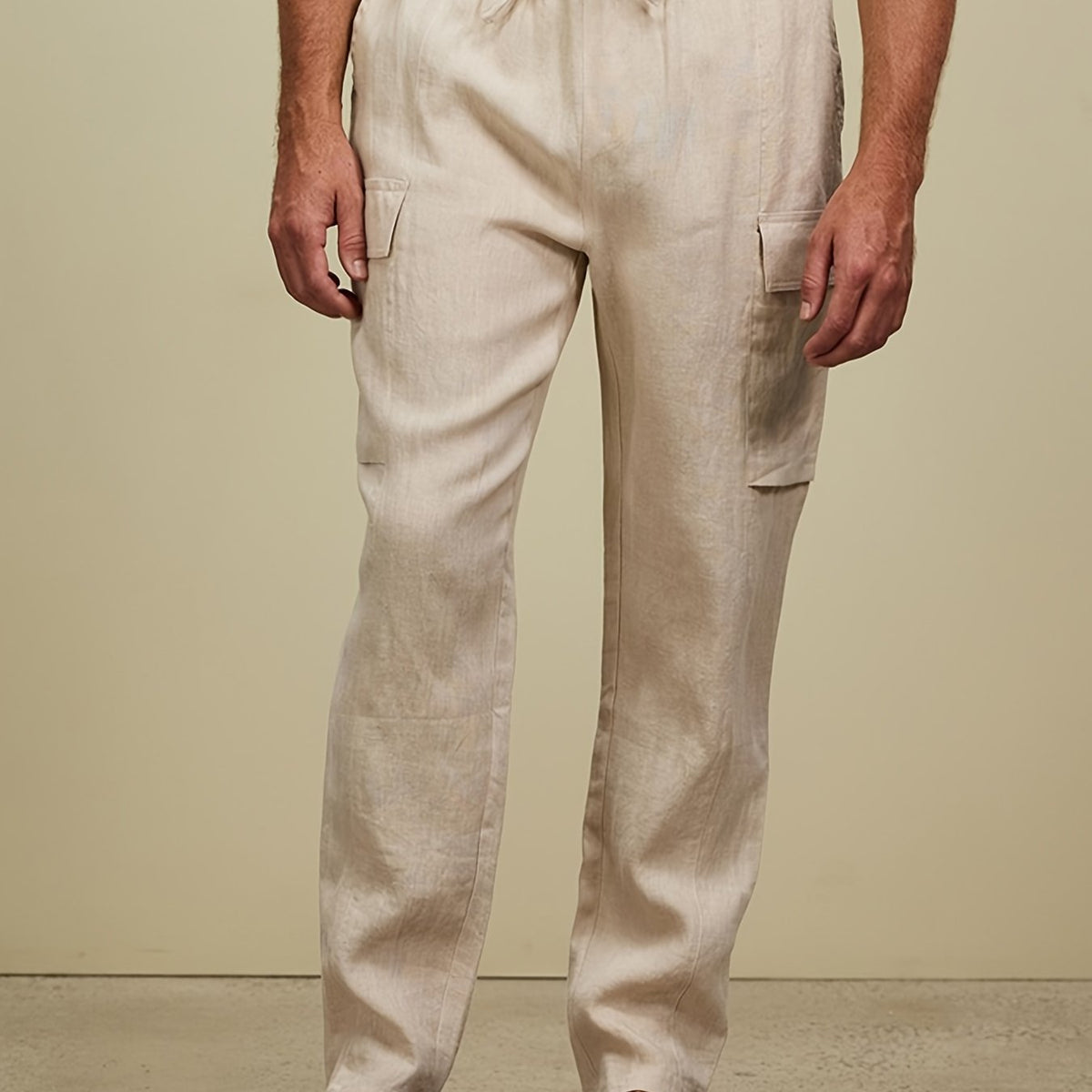 Men's Summer Loose Fit Cotton Pants