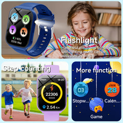 Kids Smart Watch w/ 18 Games Pedometer Camera Music Video Player