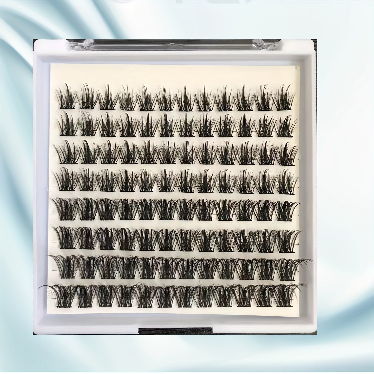 DIY Lower Eyelashes Natural Cluster Lashes Individual False Eyelashes Extension