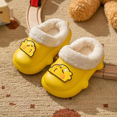 Boys Duck Winter Slipper Soft Soled Anti-slip Thermal