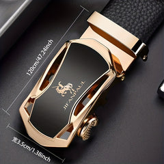 Men's PU Automatic Buckle Belt for Wedding Daily Wear