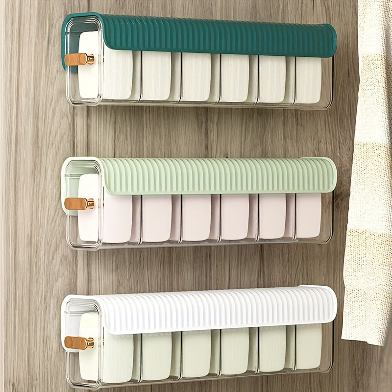 Hanging Grid Underwear Plastic Storage Box Drawer Basket