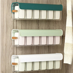 Hanging Grid Underwear Plastic Storage Box Drawer Basket