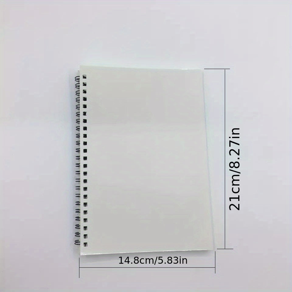 10pcs Printed Personalized A5 Size Spiral Journal Sublimation NoteBook Blanks