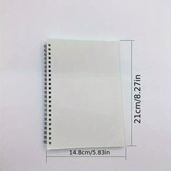 10pcs Printed Personalized A5 Size Spiral Journal Sublimation NoteBook Blanks